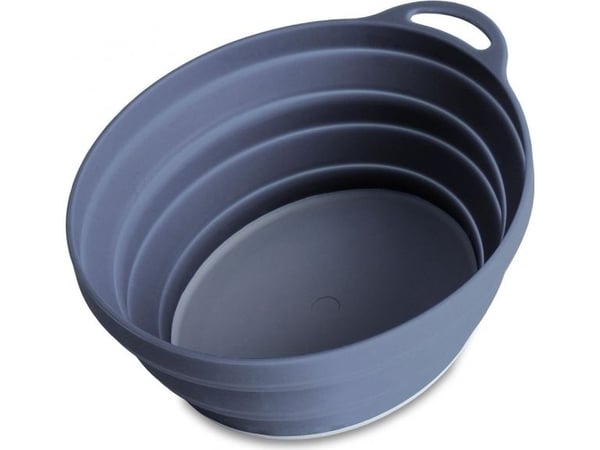 Lifeventure silikonskål Silicone Ellipse FlexiBowl Graphite (LM75525)