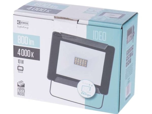 Emos LED Ideo 10W, 4000K flomlys (ZS2611)