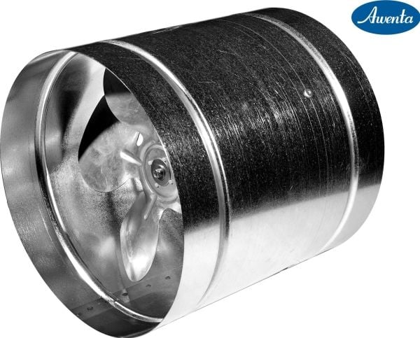 AWENTA varmluftsvifte kanal Ø 325 54W 1220m3/h 230V IP44 metall WK315