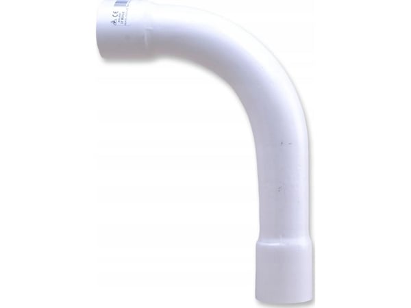 Ag-Mar PVC-böj Ø37 vit