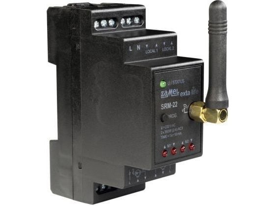 Zamel trådlös roljalusi-styrning modulär dubbel 230V SRM-22 (EXL10000023)