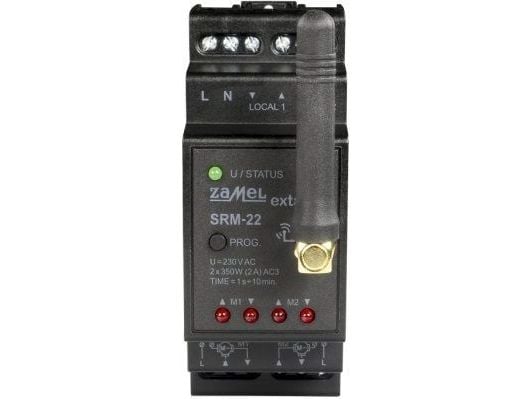 Zamel trådlös roljalusi-styrning modulär dubbel 230V SRM-22 (EXL10000023)
