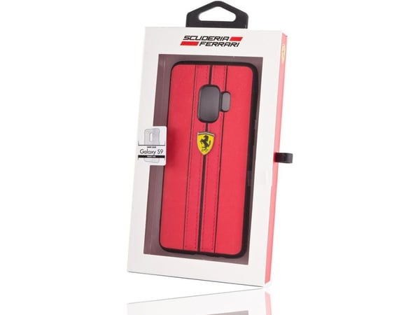 Samsung Galaxy S9 Ferrari deklas Urban (FESURHCS9REB) rød