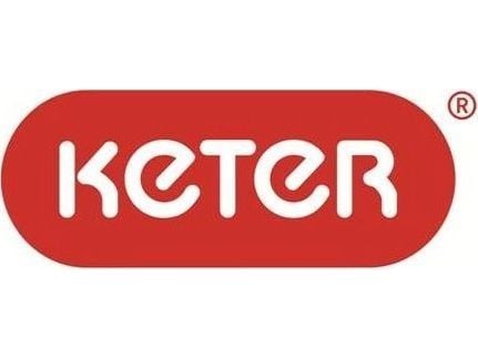 Keter Donica Curver Keter Medium Cylinder plantekasse brun