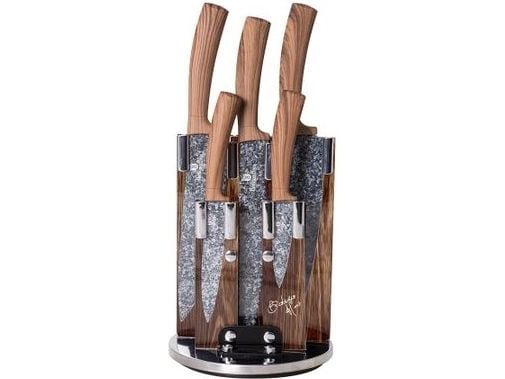 Berlinger Haus Forest Line BH/2160 knivsett med stativ 6 deler