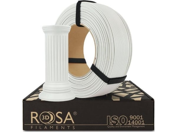 Rosa Plast filamenttilanka Rosa3D PETG rakenteellinen HS täydennys 1,75 mm 1kg - vaaleanharmaa