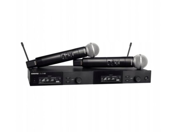 Shure SLXD4DE Dubbel trådlöst system