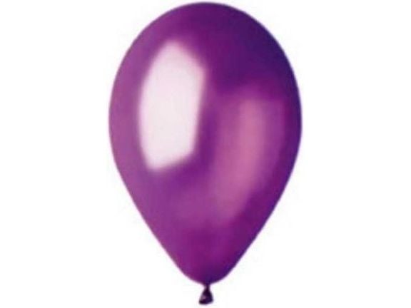 SDM metalliska ballonger lila nr 34, 100 st (SDMX0309)