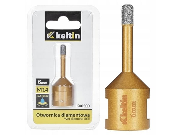 KELTIN diamant hullsag til flis 6 mm M14 (100)