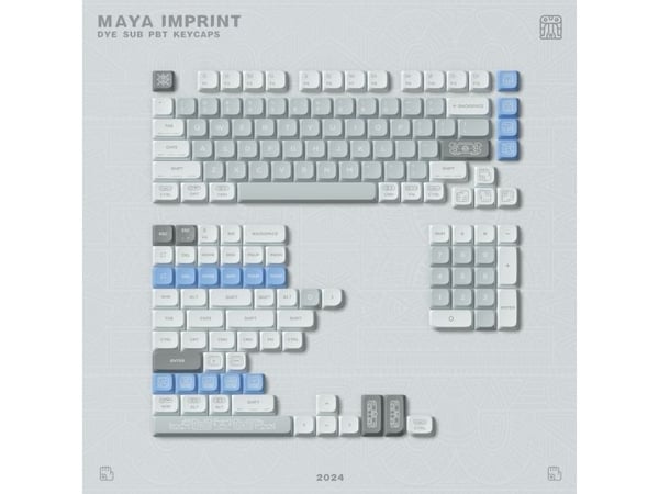 Nuphy Maya Imprint nSA Keycaps