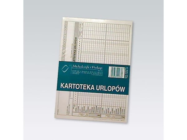 Michalczyk & Prokop Kartoteka urlpowa A5 (525-3)
