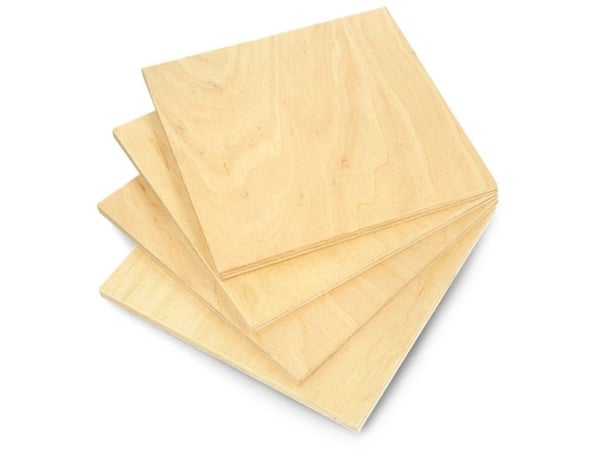 Koivuvaneri - 8mm - formaatti 160x160mm - 4kpl}