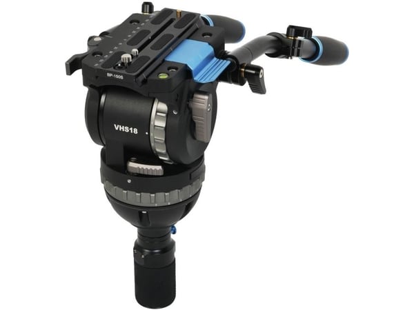 Sirui Pro Fluid Video Head VHS18 med 100 mm halvkule