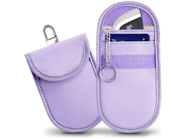Tech-Protect KLR100 RFID-beskyttende bilnøkkel-etui - lilla Tech-Protect KLR100 RFID-beskyttende bilnøkkel-etui - lilla