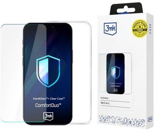 3MK ComfortDuo Clear skjermbeskytter til Samsung Galaxy M16 5G