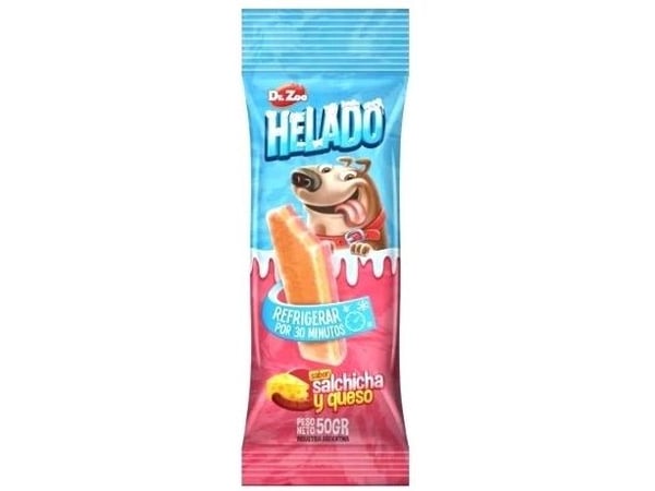 Dr.Zoo Ice Cream Hundegodbit Iskrem Pølse Ost 50g