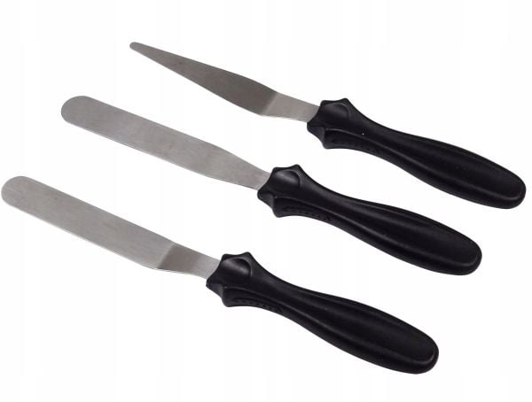 Brunbeste sett med 3 dekorative slikkepott til bakverk Brunbeste BB-1693