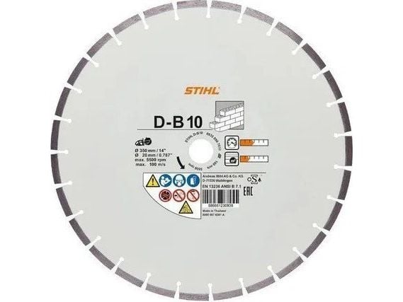 Stihl Diamond Disc 350 D-B10 (betoni) 08350907052 08350907052