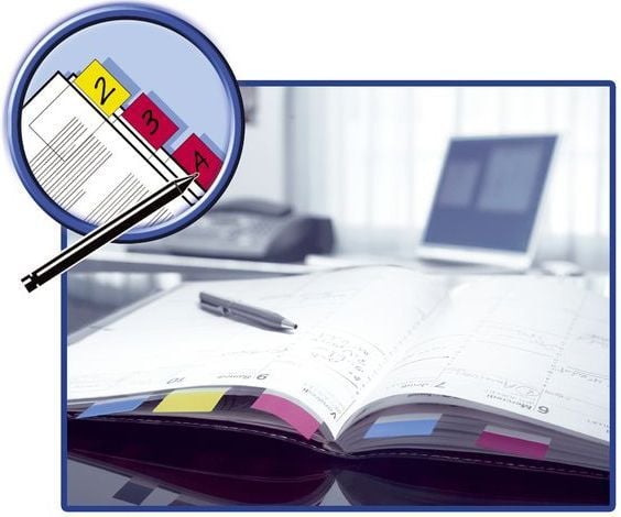 Post-It 7100134785, Rektangel, Rosa, Papir, 23,8 mm, 43,2 mm, 50 ark