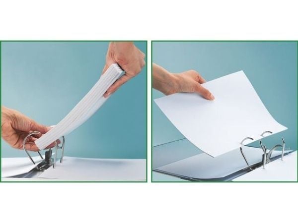 LEITZ Solid mappe, 180 grader, 62 mm, svart DIN A4, rett rygg, laget av polyform, ripebestandig topp - 1 stk (1113-00-95)