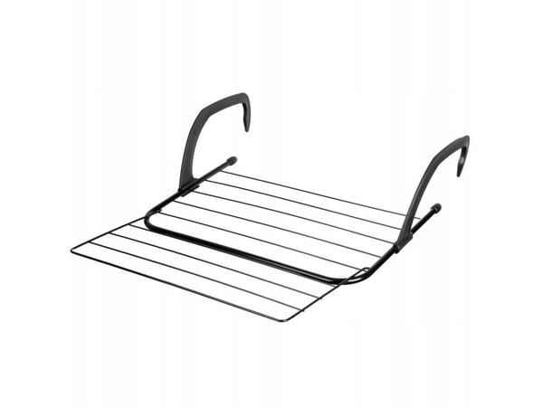 Brunbeste hopfällbart torkställ för tvätt på element/radiator/balkong 50 cm utdragbart BRUNBESTE BB-3900