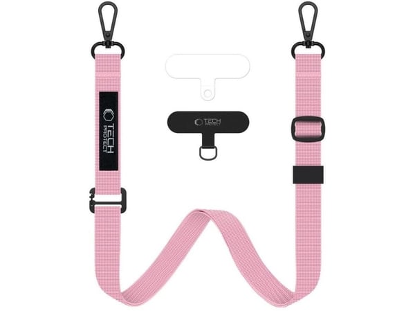 Tech-Protect TECH-PROTECT C6S rope crossbody baby pink
