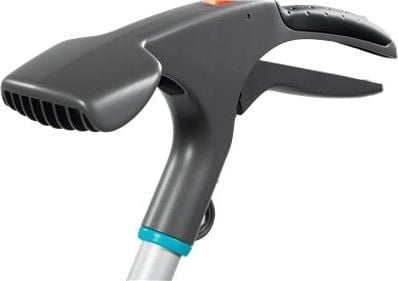 Gardena Comfort, Horisontale blader, Langt håndgrep, Rett blad, Sort, Aluminium