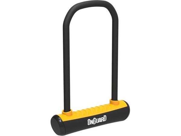 OnGuard sykkellås U-Lock Neon oransje 115x230 mm (8153OR)
