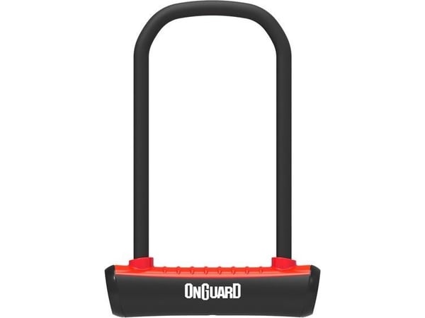 OnGuard sykkellås U-Lock Neon rød 115x230 mm (8153RD)