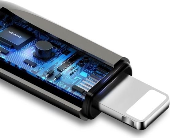 Usams USB-A - Lightning USB-kaapeli 1.9 m sininen (IPYSUSB202)