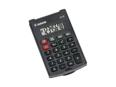 Canon AS-8 - Lommekalkulator - 8 sifre - mørk grå