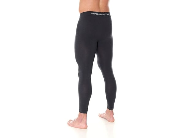 Brubeck Miesten Comfort Wool leggingsit grafiitti r. XXL (LE10930)