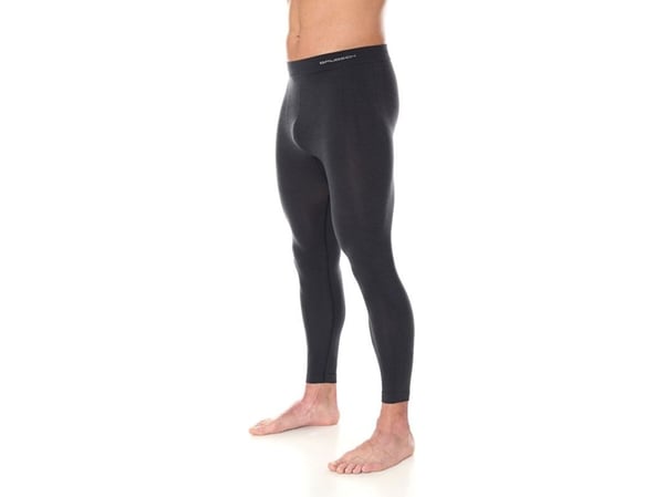 Brubeck Miesten Comfort Wool leggingsit grafiitti r. XXL (LE10930)
