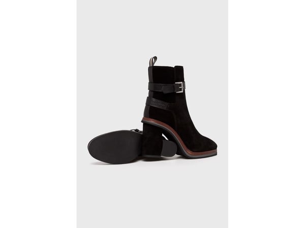 Marc O’Polo boots med hæl svarte str. 35.5