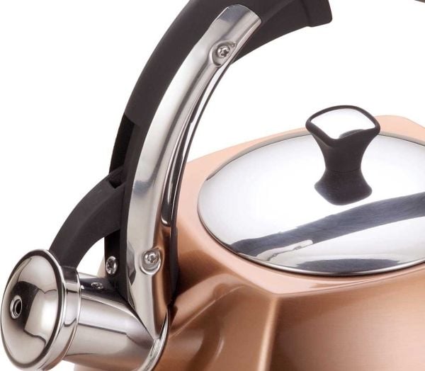 Klausberg KB-7202, 3 l, Bronse, Sort, Rustfritt stål, Keramisk, Gass, Halogen, Induksjon, Forseglet Plate