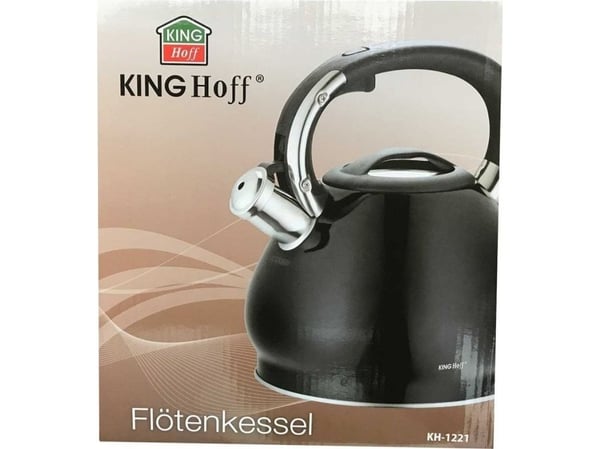 King Hoff vannkoker Tradicinis 3,4 l, svart