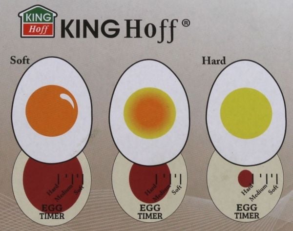 King Hoff mekaniskt ägg, röd (KH-1015)
