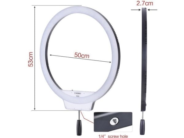 Yongnuo LED rengasvalo YN308 - WB (3200 K - 5500 K)