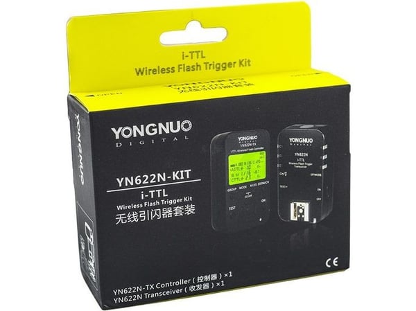 Yongnuo YN-622N-KIT Nikon TTL-sett (trådløs styring)