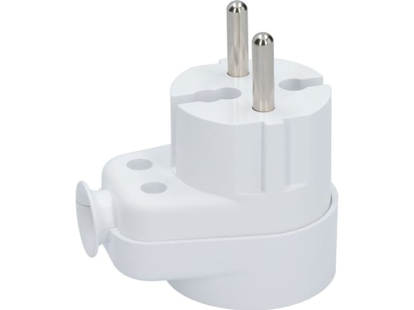 ORNO ANGLE PLUG WITH 2P+Z SOCKET