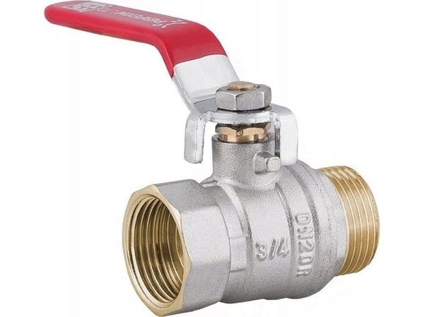 Perfexim kuleventil vann WZ DN15 håndtak 1040 G1/2 WZ PN16 C DN15 (F300-202-0150-010)