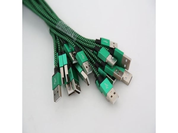 USB Omega USB Cable - LIGHTNING, 2A, 1m, Green (44039)