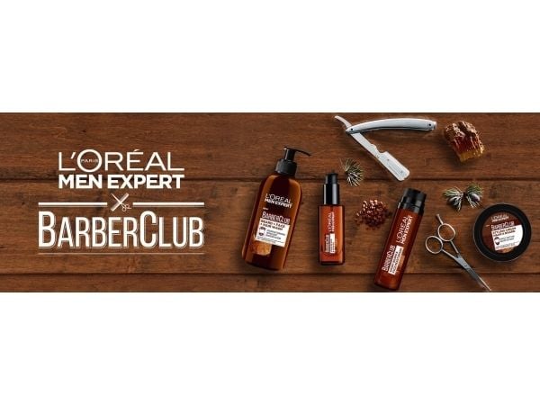 L'Oreal Paris Men Expert Barber Club Beard, hair and face cleansing gel 200ml