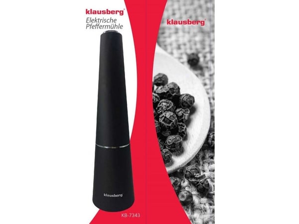 Krydderikvern Klausberg ELEKTRISK kvern for pepper KB-7343
