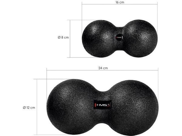 HMS Duo-Ball massasjeball BLM02 svart