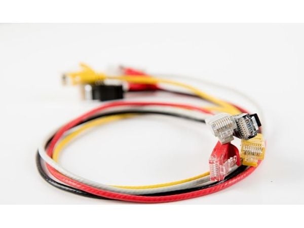 wantec - Koblingskabel - RJ-45 (hann) til RJ-45 (hann) - 1 m - CAT 6a - grønn