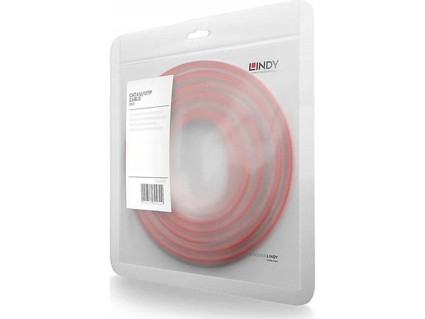Lindy 48031, 0,5 m, Cat6, U/UTP (UTP), RJ-45, RJ-45, Rød