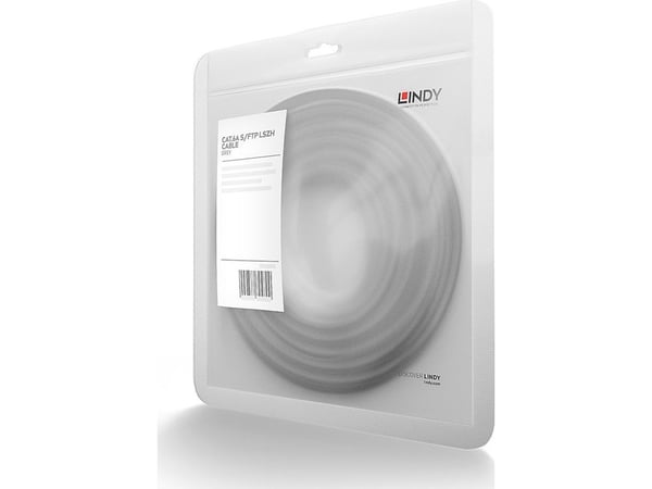 Lindy 45354, 3 m, Cat6a, S/FTP (S-STP), RJ-45, RJ-45, Grå