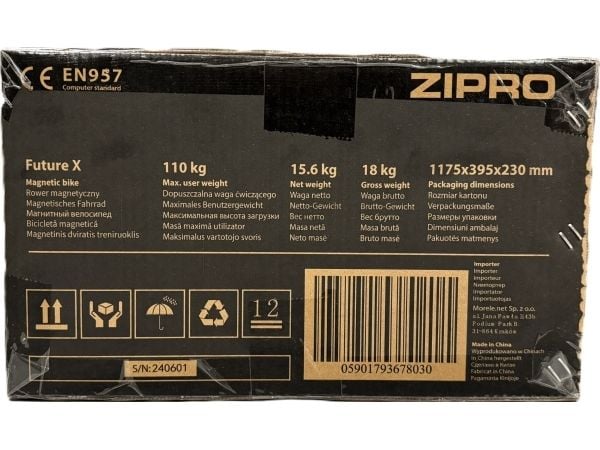 Zipro Future X magnetisk stationär cykel