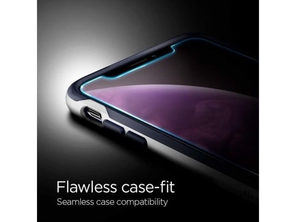 Spigen 064GL24818, Apple, iPhone XR, Ripebestandig, Gjennomsiktig, 1 stykker